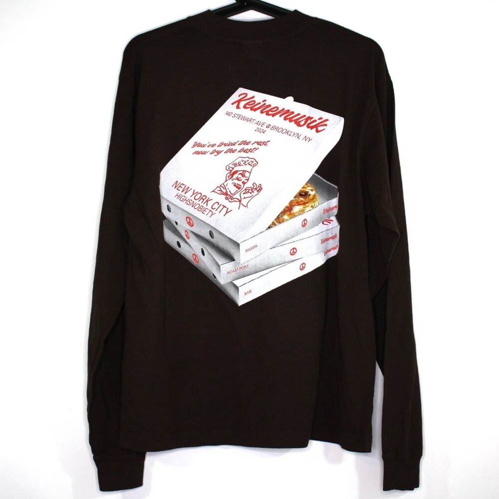 Highsnobiety x Keinemusik Mens Small Long Sleeve T-Shirt NEW RARE N1290